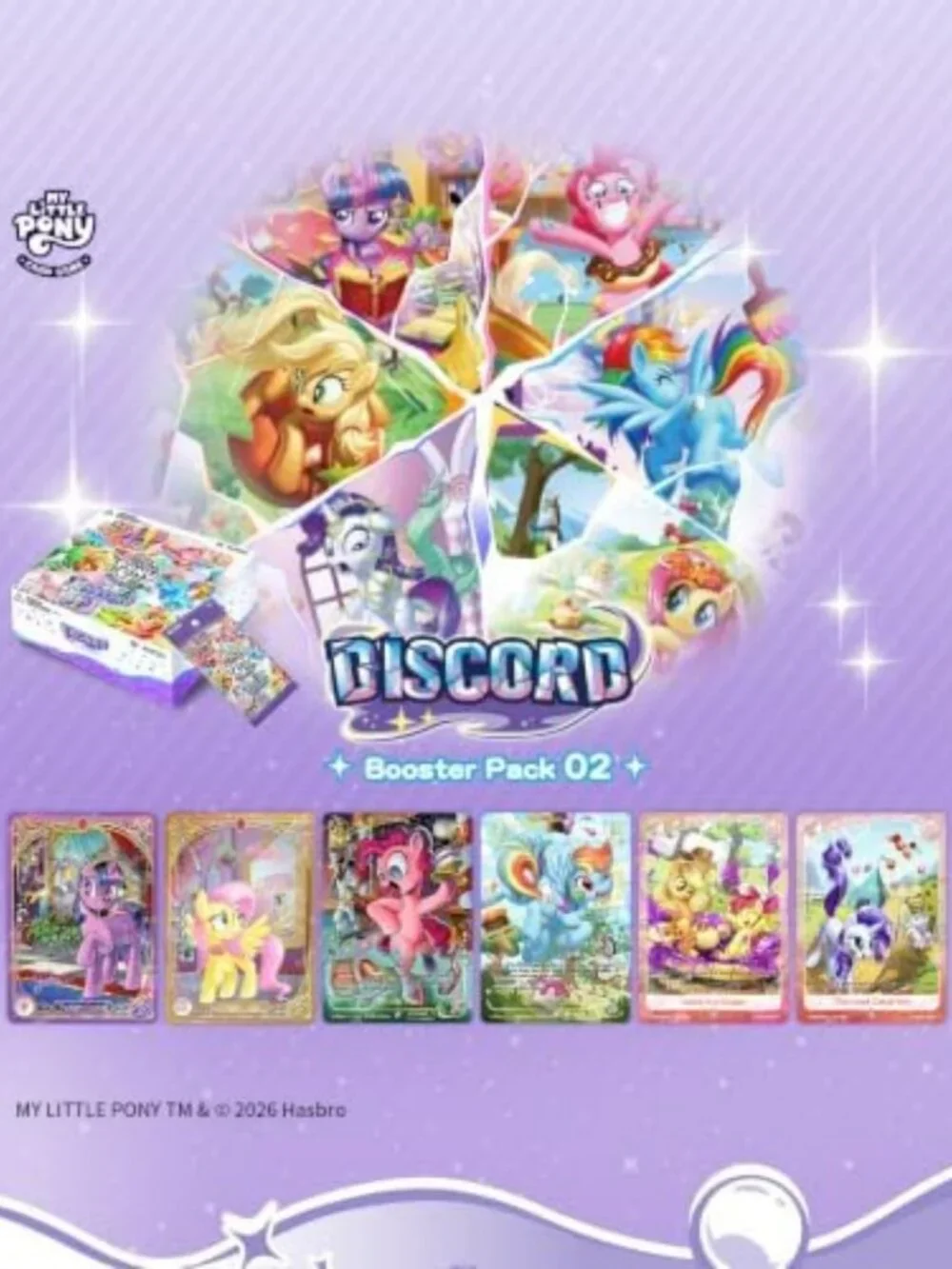 My Little Pony Trading Card Game - 20 Packs, 5 Cards Each, Fun for Ages 10